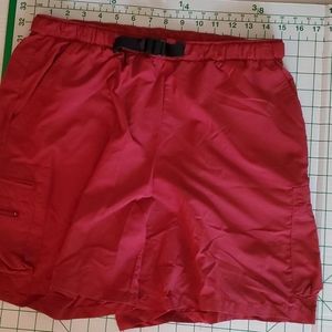 Columbia nylon women cargo shorts